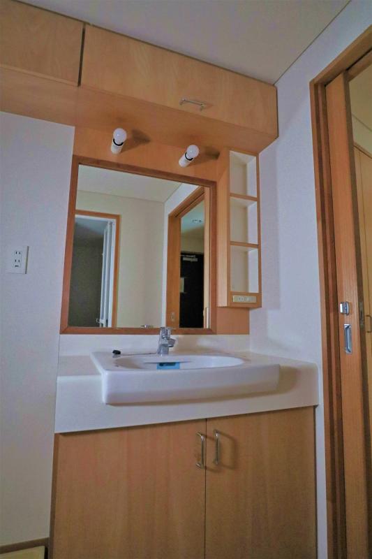 初音マンション 洗面