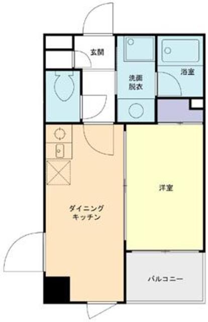 ハーモニーマンション根岸 間取り図