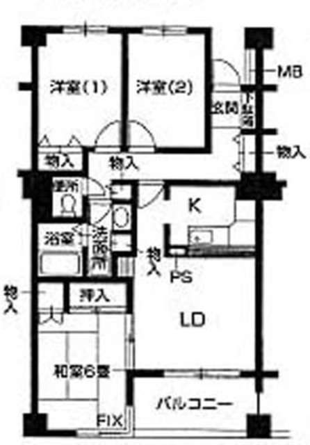 アーヴァイン山太 間取り図