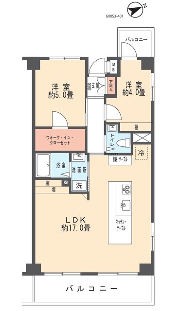 メゾンピア3 間取り図