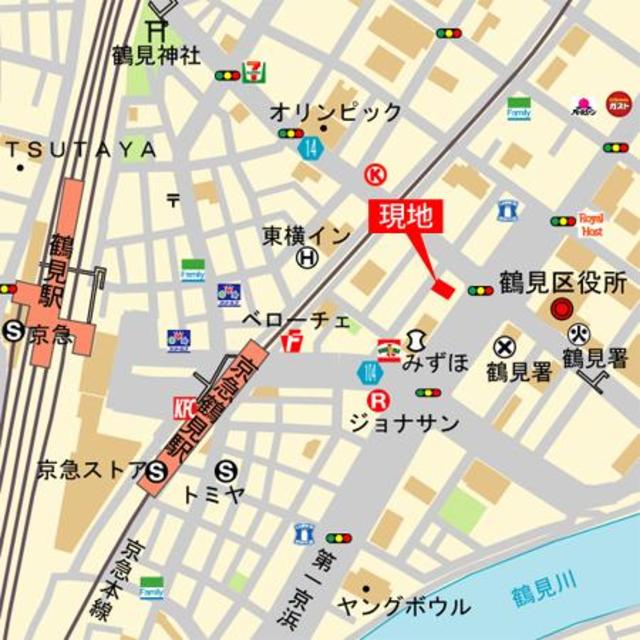 コモド鶴見アネックス 地図
