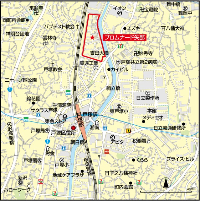 プロムナード矢部 駐車場