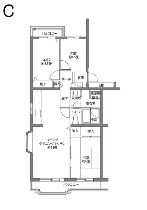 シーブリーズ金沢 間取り図