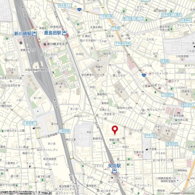 ザ・ミレナリータワーズ 地図