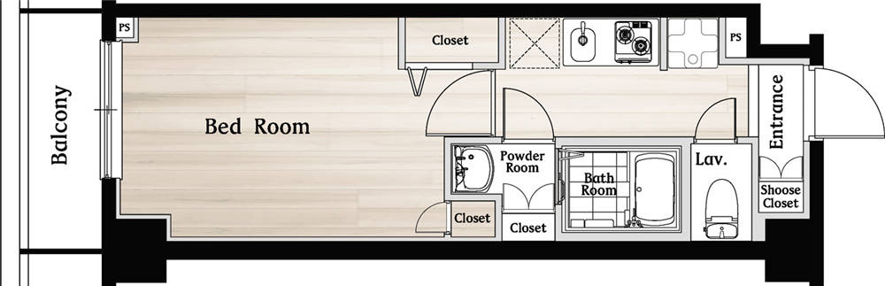 Nステージ鶴見 間取り図