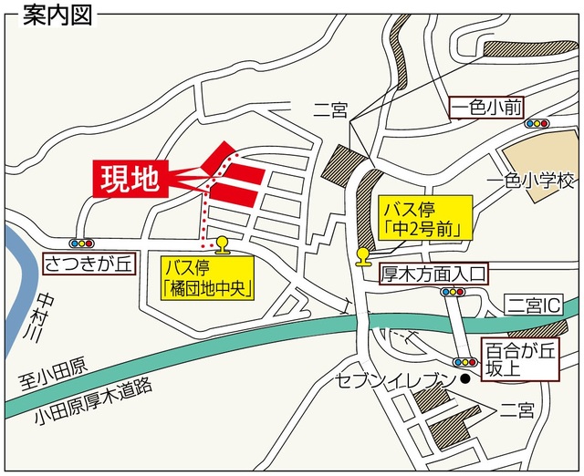 小田原橘　3号棟 地図