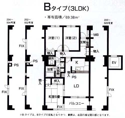 アーヴァイン山太 間取り図