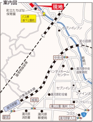 湯河原第3　4号棟 地図