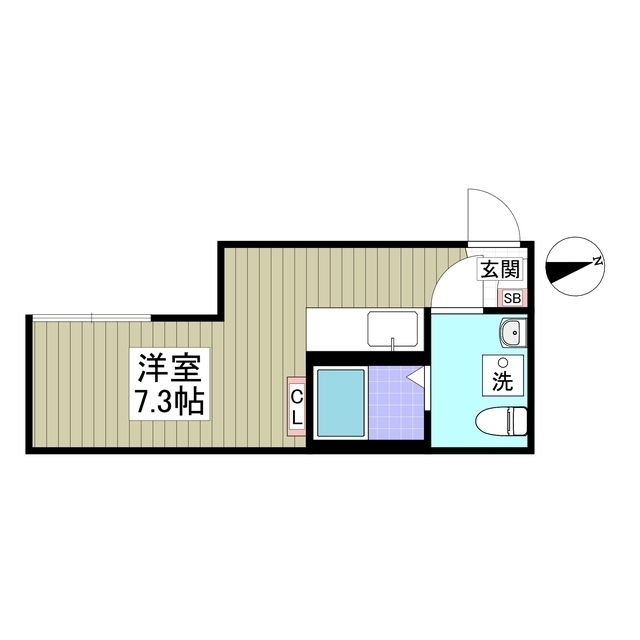 SAレジデンス川崎大師 間取り図