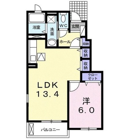 ユーチャリス　Ⅱ 間取り図