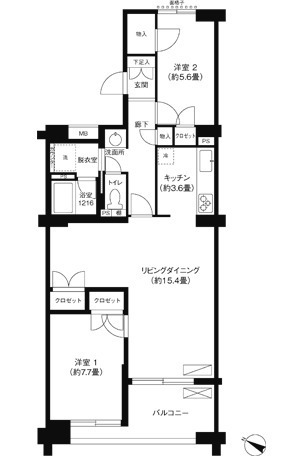 ガーデンテラス宮崎台 間取り図