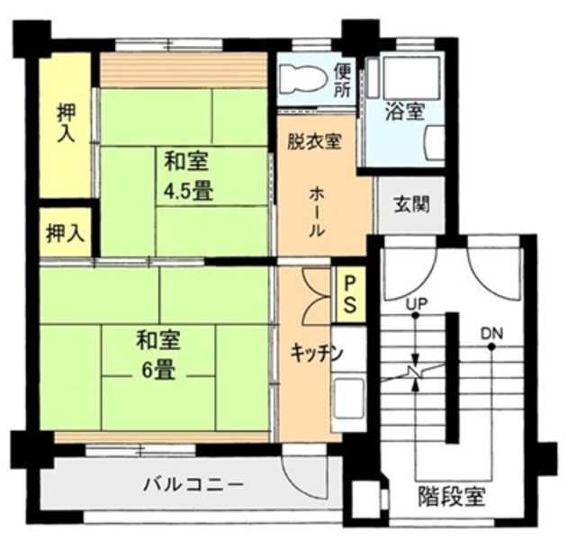 汐見台第1　3301号棟 間取り図