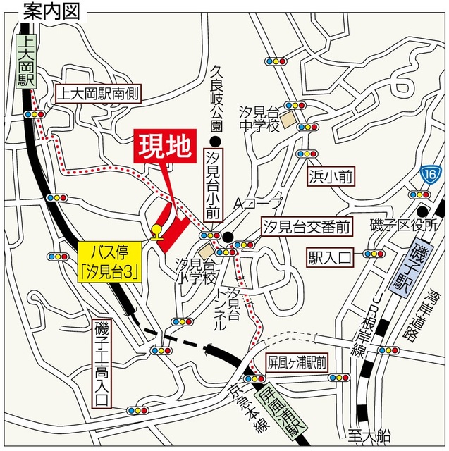 汐見台第1　3301号棟 地図