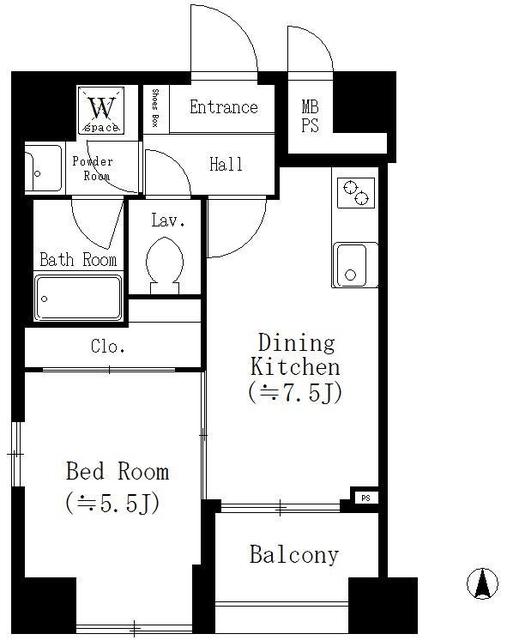 オークテラス 間取り図