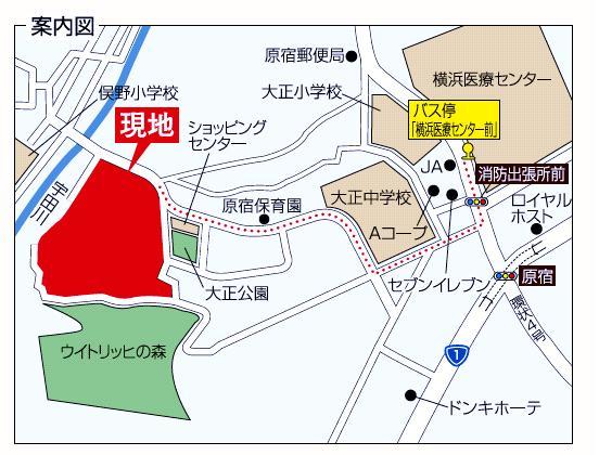 戸塚深谷　16号棟 地図