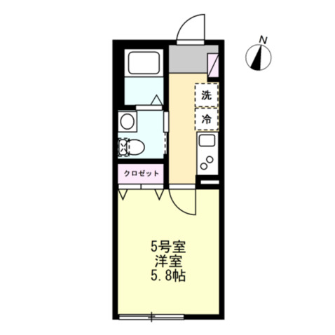 ベイルームヒルズ川崎 間取り図