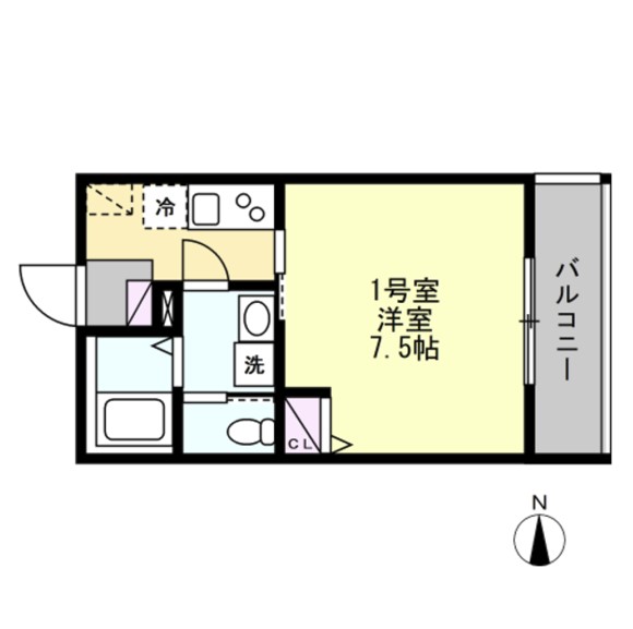 パークアシュエ 間取り図
