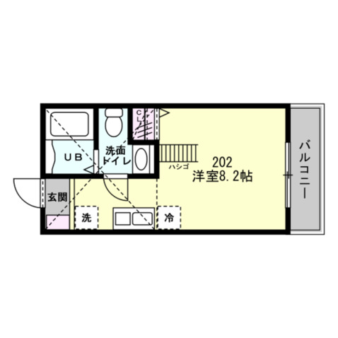 ブライトヒルズ横浜諏訪坂 間取り図