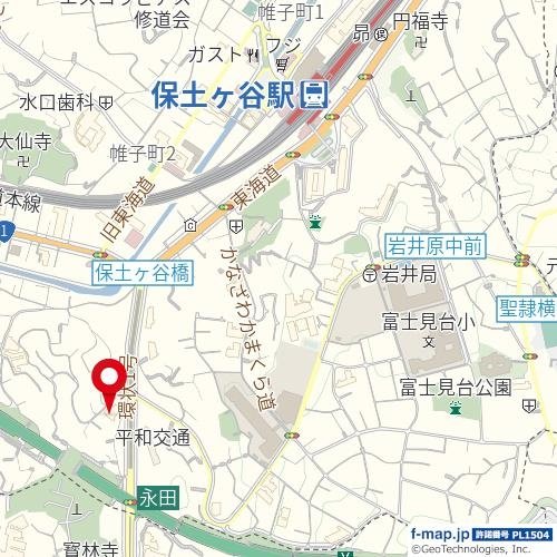 グランドメゾン保土ヶ谷 地図