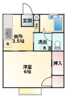エンゼルハイム 間取り図