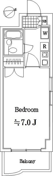 シーガル鶴見 間取り図