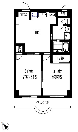 ラフィナート菊名 間取り図