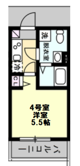 ベイルーム鶴見中央 間取り図