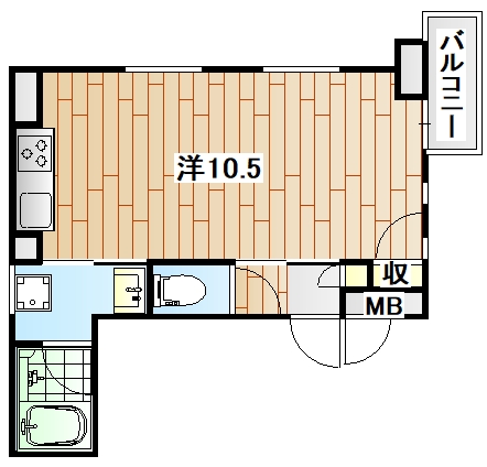 クレストＫ2 間取り図