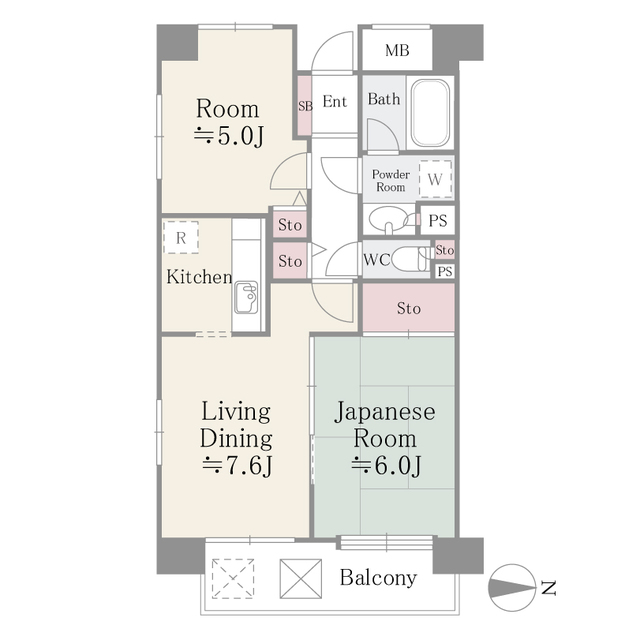 フレスコ川崎 間取り図