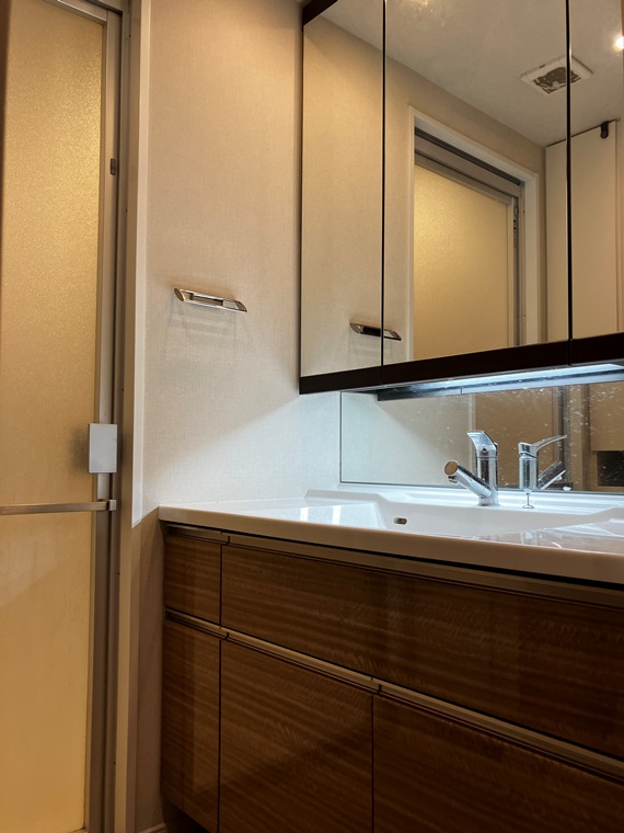 パークホームズ横濱東白楽 洗面