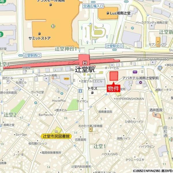 ＴＨＥ　ＴＯＷＥＲ　湘南辻堂 地図