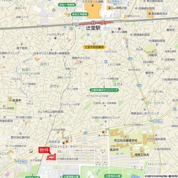 Ｂｒｉｌｌｉａ湘南辻堂海浜公園 地図