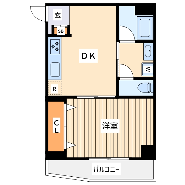 ウィンリットマンション 間取り図