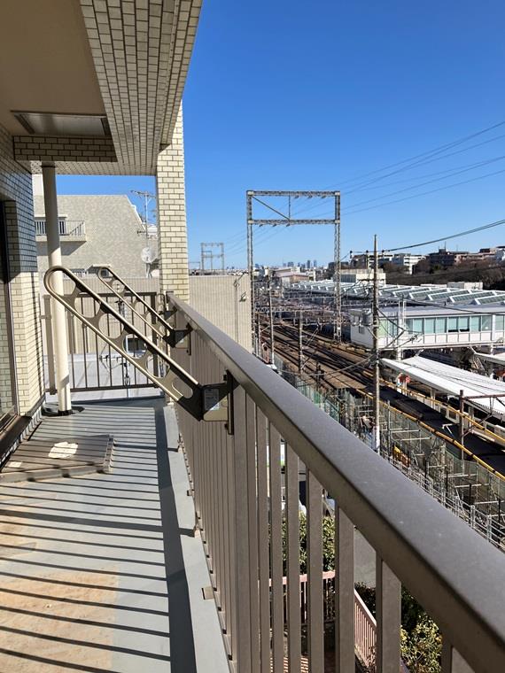 鷺沼駅前スカイマンションＨ・Ｎ バルコニー