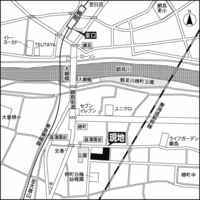 ピエス綱島 地図