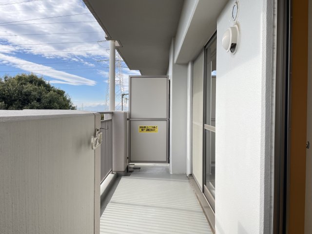 グリーンヒルソウブ バルコニー