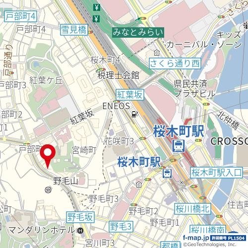 リブゼ横浜紅葉坂 地図