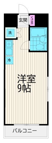 プラザ境町 間取り図